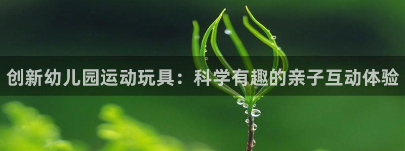 意昂体育4招商电话是多少：创新幼儿园运动玩具：科学有
