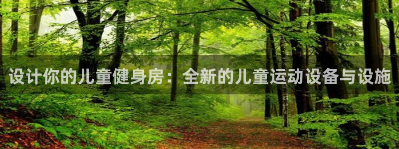 意昂4神州：设计你的儿童健身房：全新的儿童运动设备与