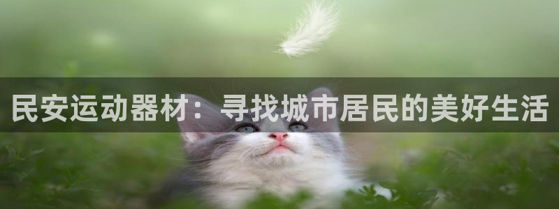 意昂4娱乐网站：民安运动器材：寻找城市居民的美好生活