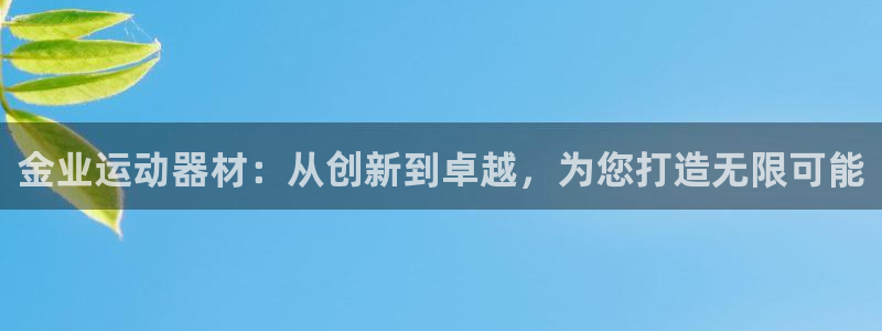 意昂体育4平台注册要钱吗是真的吗：金业运动器材：从创