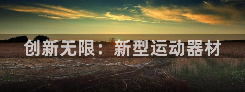 意昂体育4招商电话：创新无限：新型运动器材