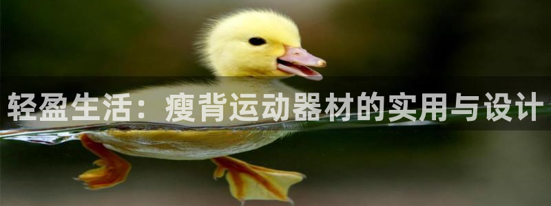 意昂体育4平台是正规平台吗：轻盈生活：瘦背运动器材的实用与设